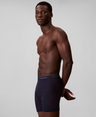 Men's 5+1 Bonus Pack Classic Cotton Boxer Briefs 