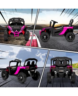 12V Kids Ride On Truck with Dual Motors for 3-5 Boys Girls