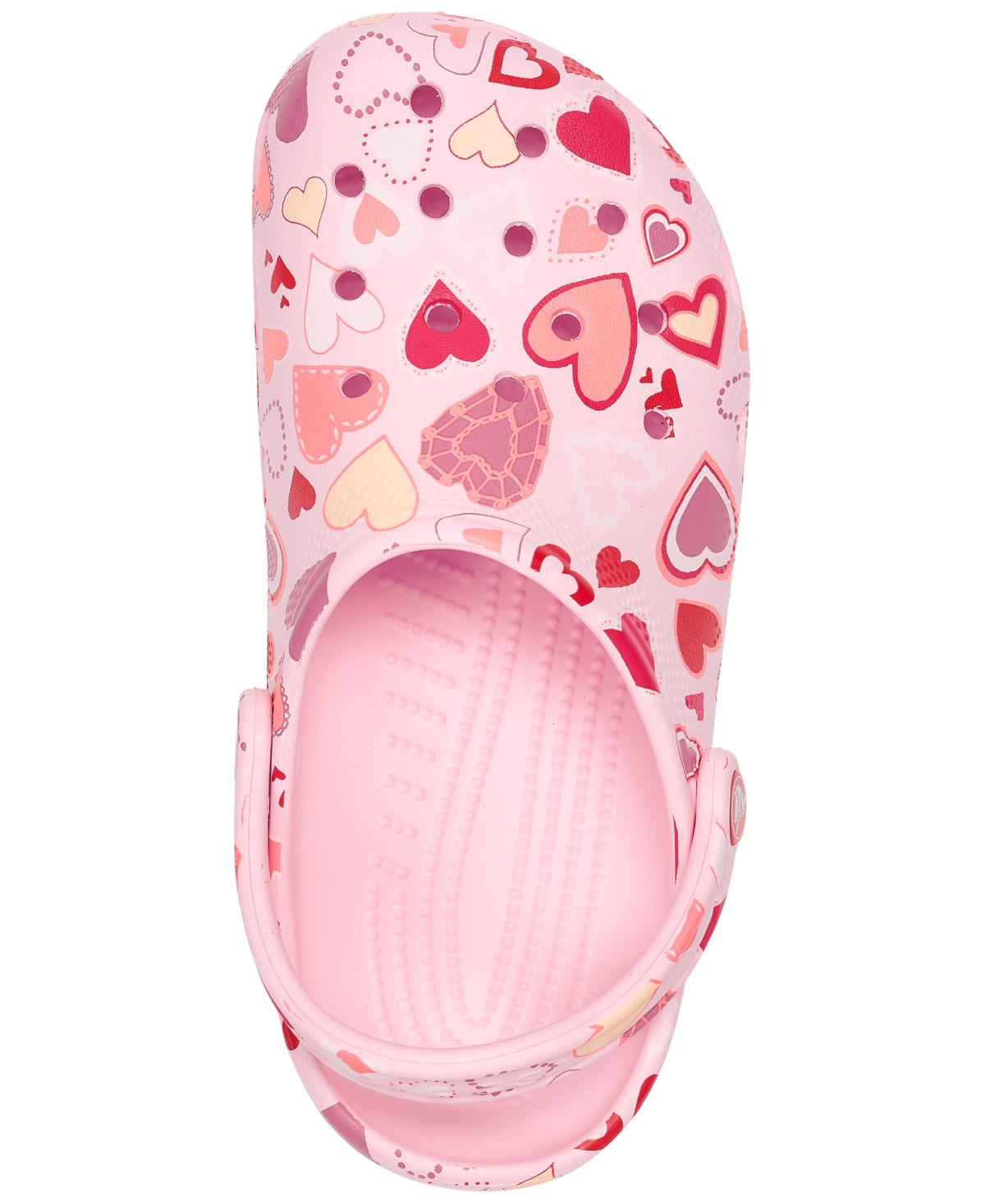 Crocs Big Girl's Hearts Classic Clogs from Finish Line
