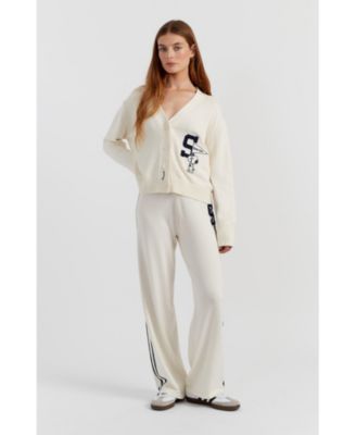 Women's Snoopy Varsity Cardigan