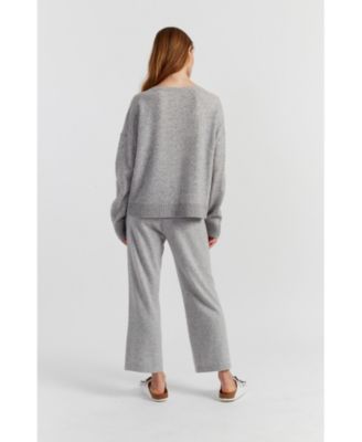 Lightweight Wool-Cashmere Relaxed Sweater