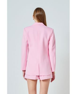Women's Single-Breasted Blazer