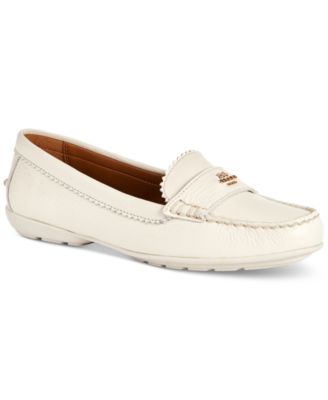 coach odette patent leather loafers