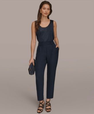 Women's Pleated Straight Pants