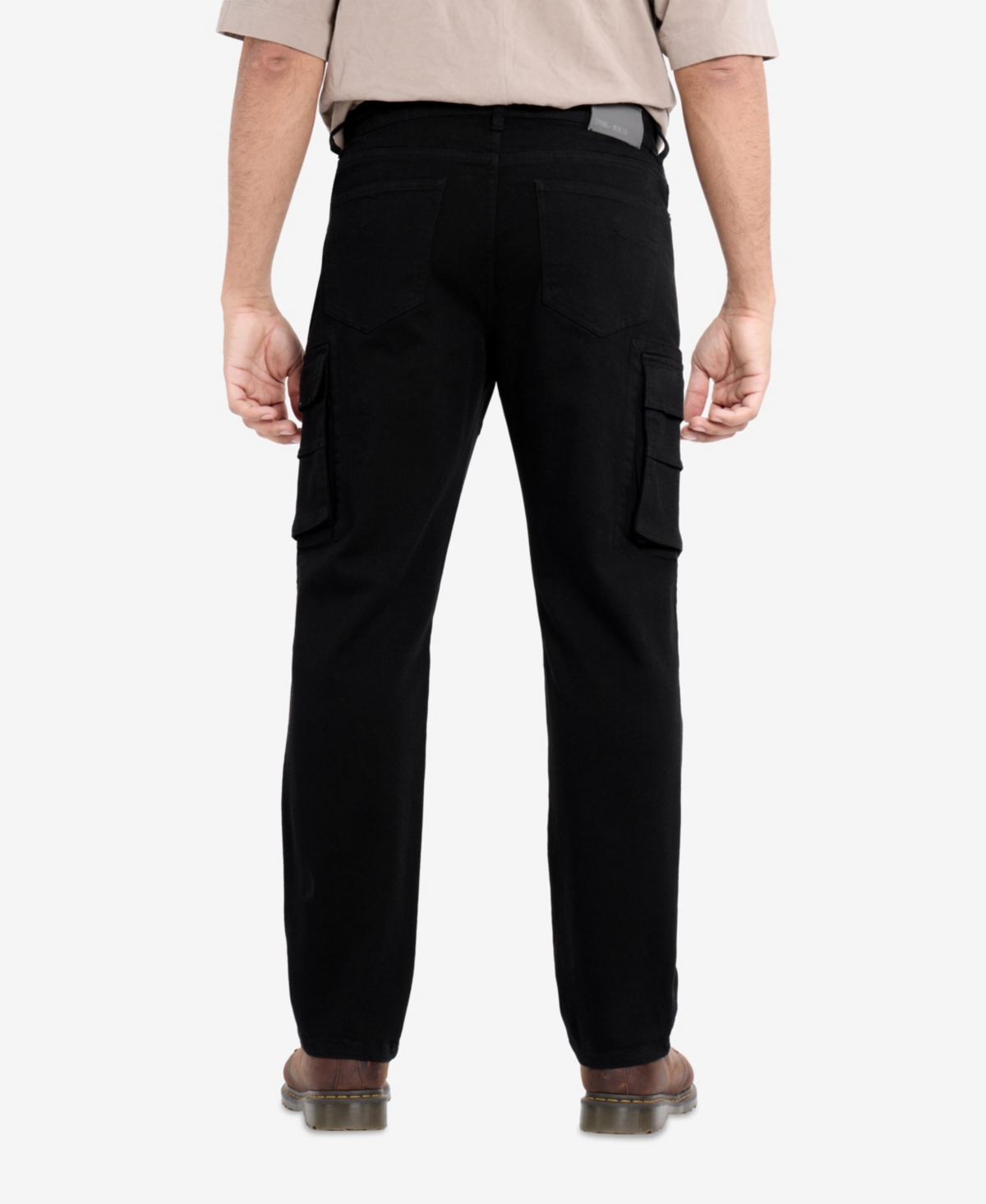 Spring + Mercer Men's Athletic Fit Twill Cargo Pant