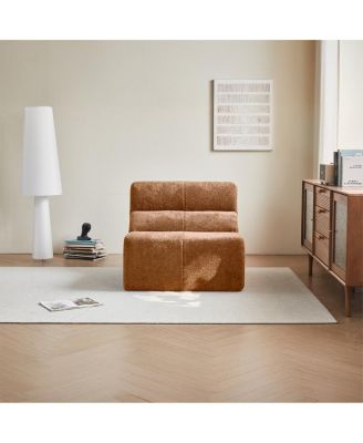  Luxury Cloud-Soft Velvet Single Sofa Chair