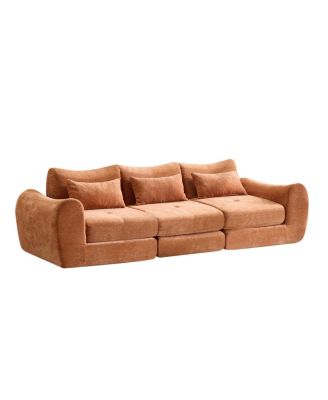  Modular Cloud Sofa, Convertible Folding Sofa Bed, Sectional Cushioned Sofa