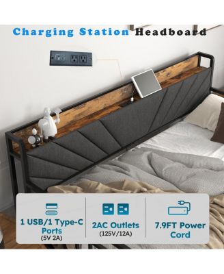 Twin Daybed with Drawers and Charging Station