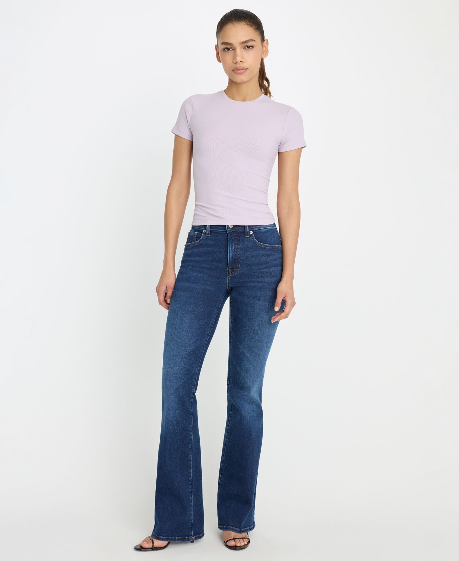 Women's Compression Good Legs Flare Jeans