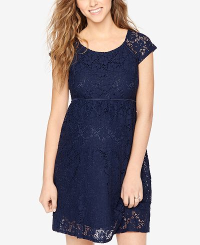 Motherhood Maternity Lace Dress