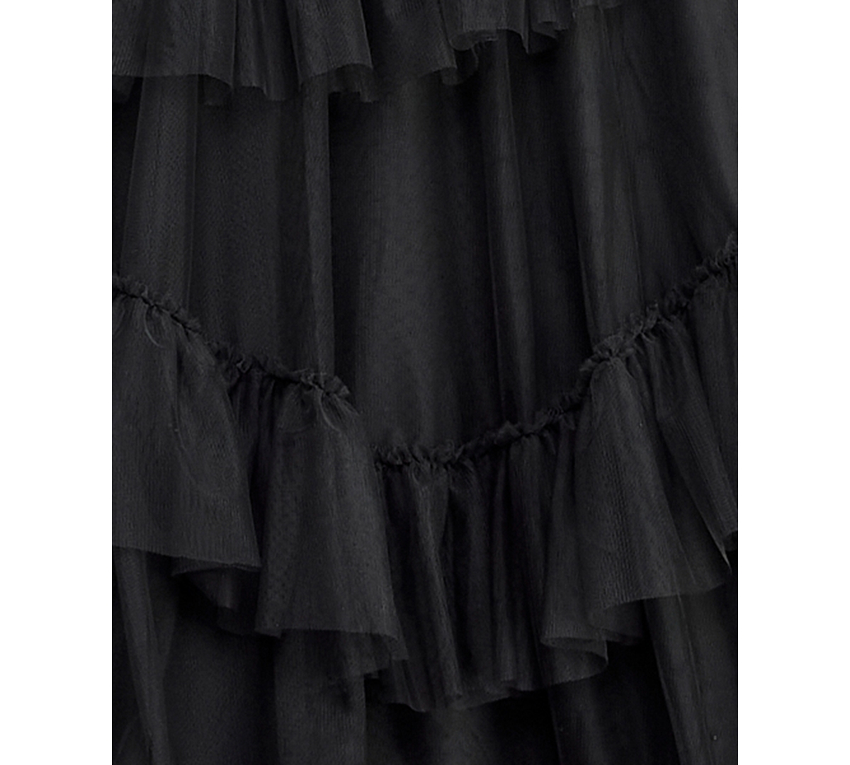 City Studios Juniors' Strapless Ruffle Skirt Gown