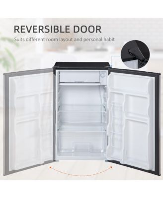 3.2 Cu. Ft. Mini Fridge with Freezer, Compact Refrigerator,
