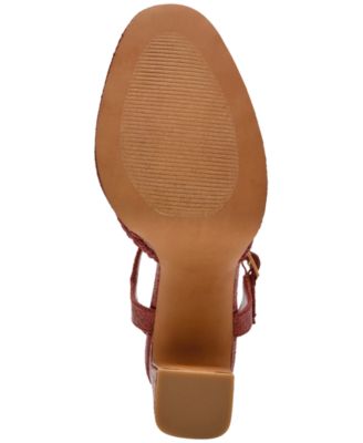 Women's Lexie Woven Adjustable Strap Platform Sandals