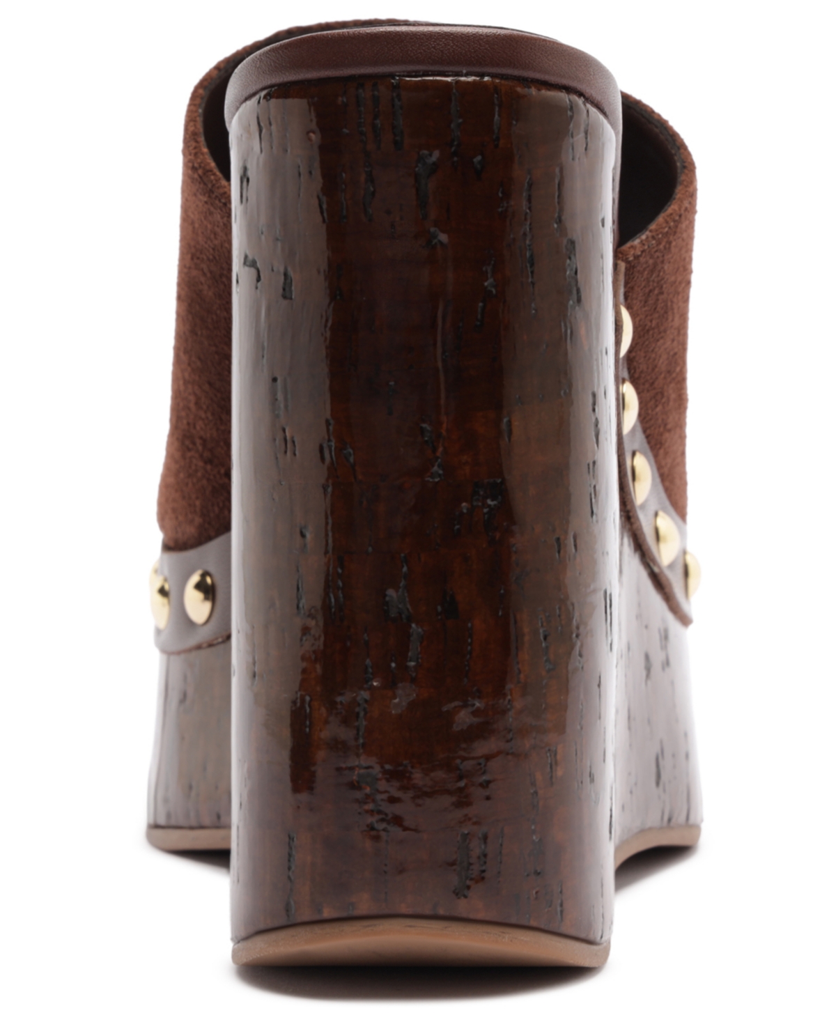 Schutz Women's Dalle Studs Slip-On Wedge Sandals