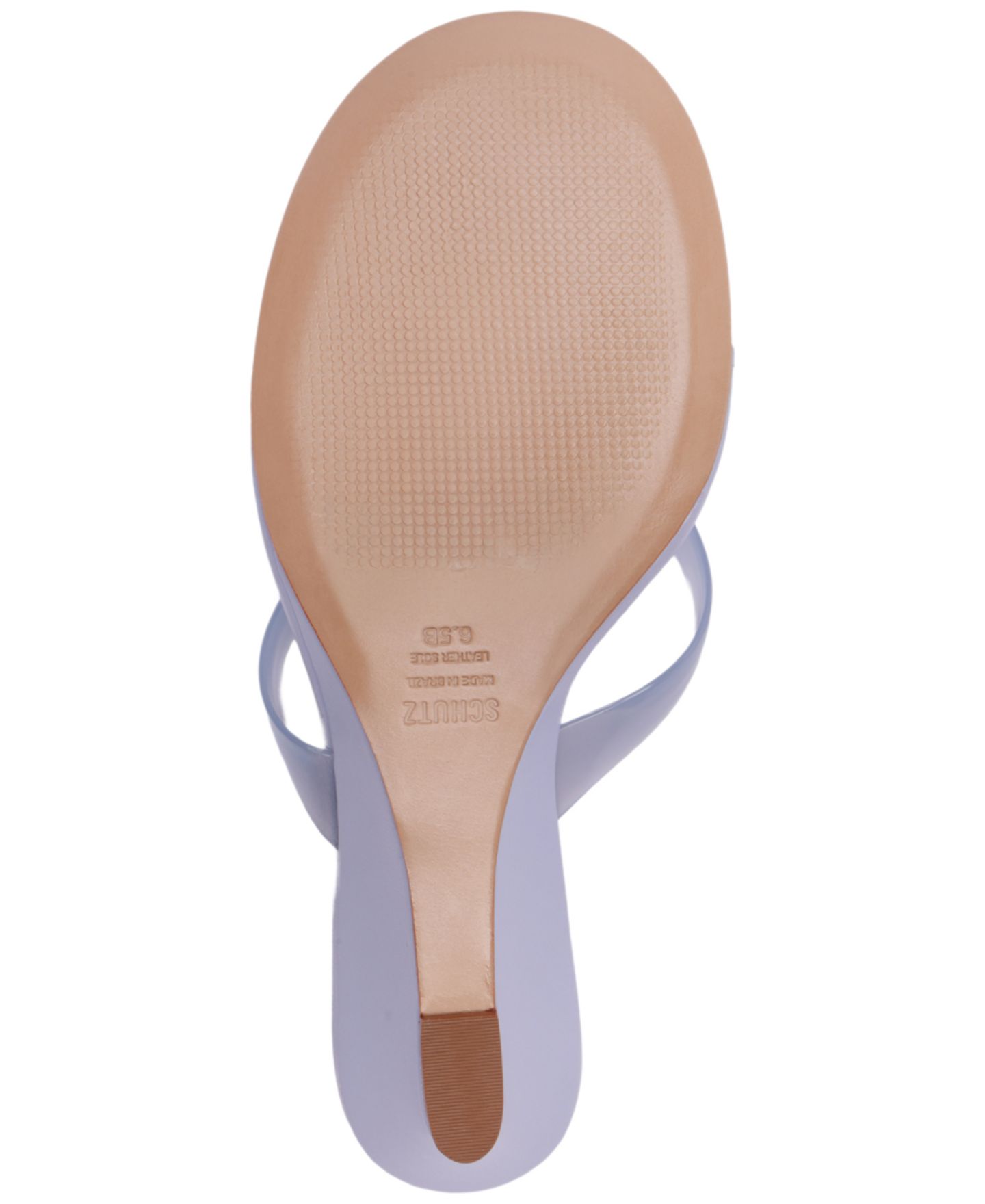 Женские сандалии Schutz Roslyn Slip-On Wedge, цвет: Небесно-голубой — фото 5