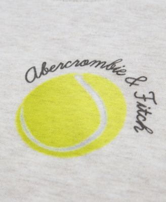 Girls' Tennis Oversized Crewneck T-Shirt