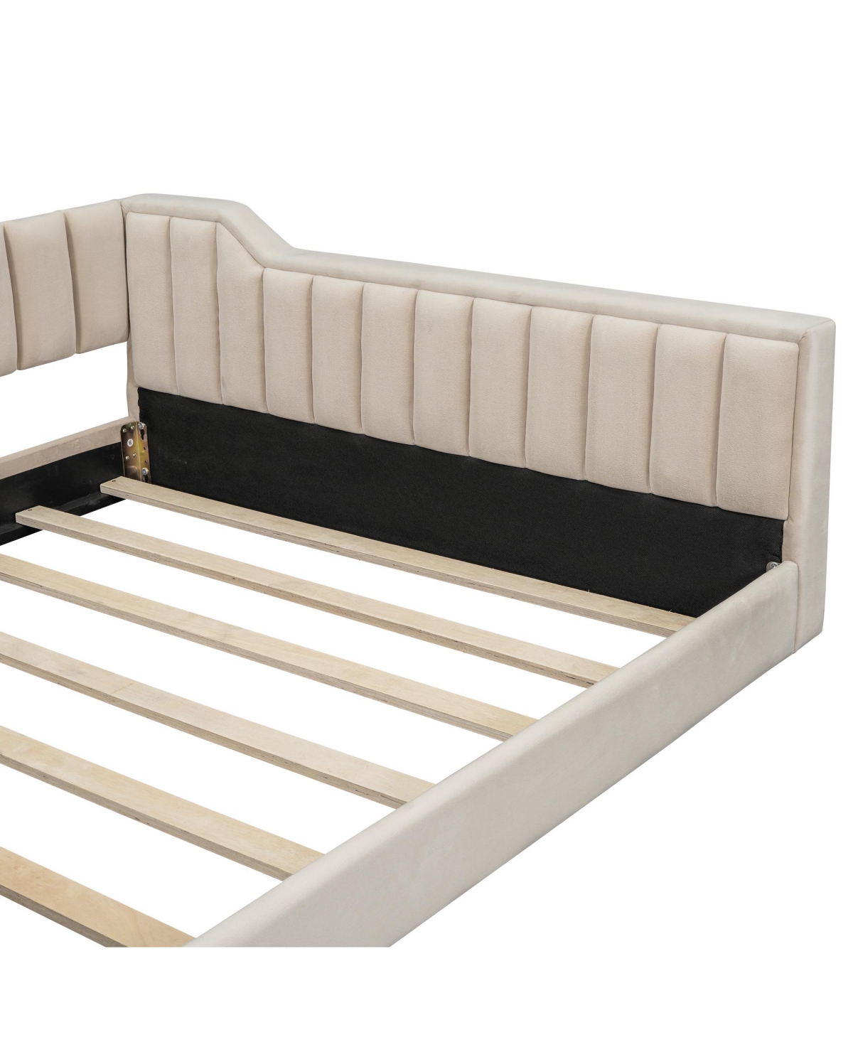 Streamdale Furniture Full Xl Upholstery Daybed and Side Storage Pocket