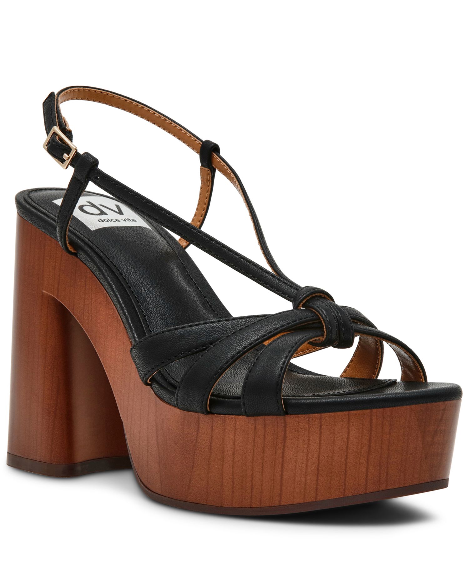 Women's Willowmena Strappy Wooden Platform Dress Sandals