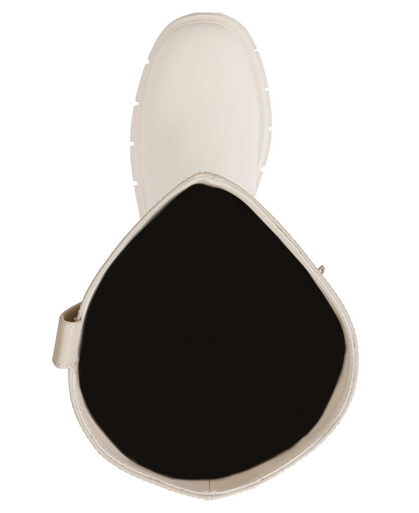 Женские ботинки London Rag Blume Faux Leather Chunky Platform Knee Length, цвет: Бежевый / Хаки — фото 5