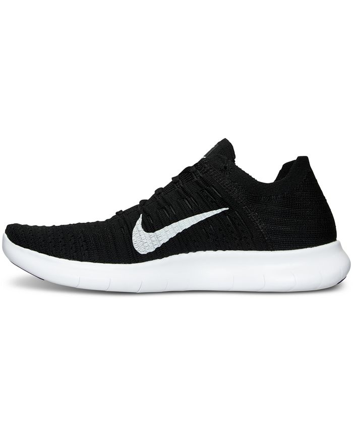 Nike Men's Free RN Flyknit Running Sneakers from Finish Line Macy's