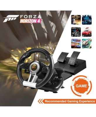 V3 PRO 180 USB Black Racing Wheel With Pedals.