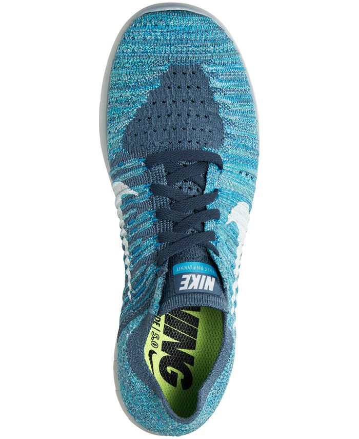 Nike Women's Free RN Flyknit Running Sneakers from Finish Line - Macy's