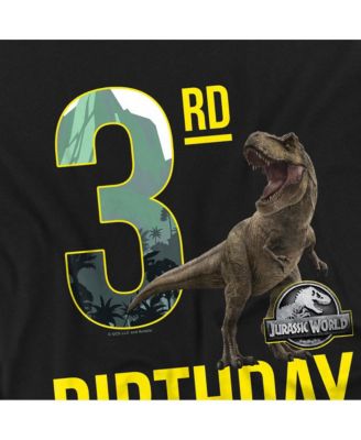 Men's Jurassic World 3rd Birthday T-Rex T Shirt