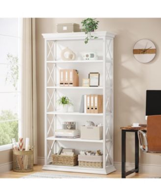 6-Tier Kitchen Pantry, 71 Inches Industrial Storage Cabinet, Floor Standing 5 Shelf Pantry Organizer