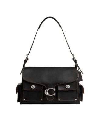 Tabby Turnlock Large Soft Leather Shoulder Bag