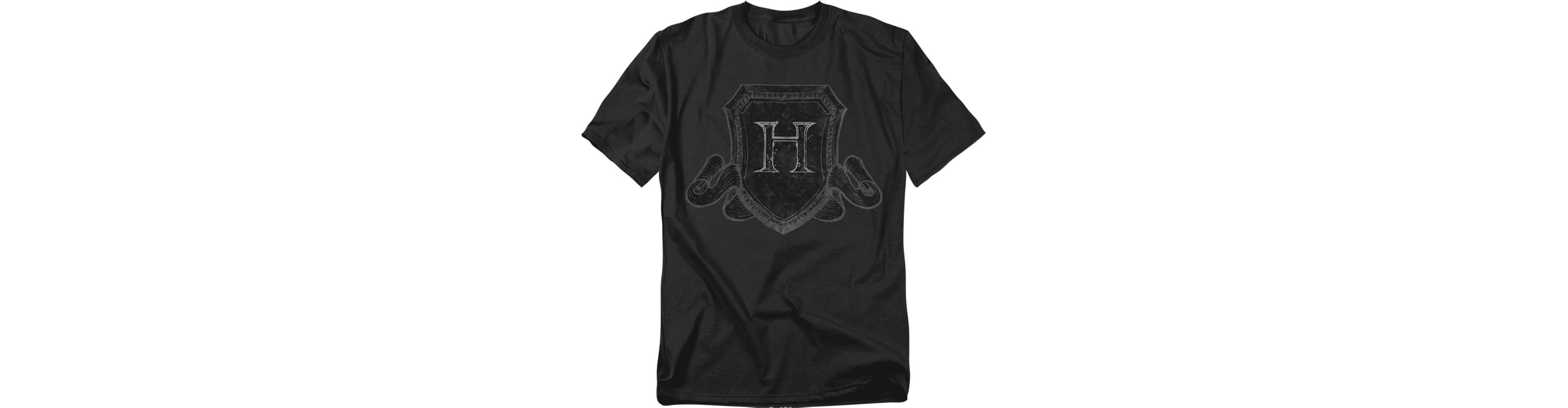 Harry Potter Men's Hogwarts Shield Sketch T Shirt