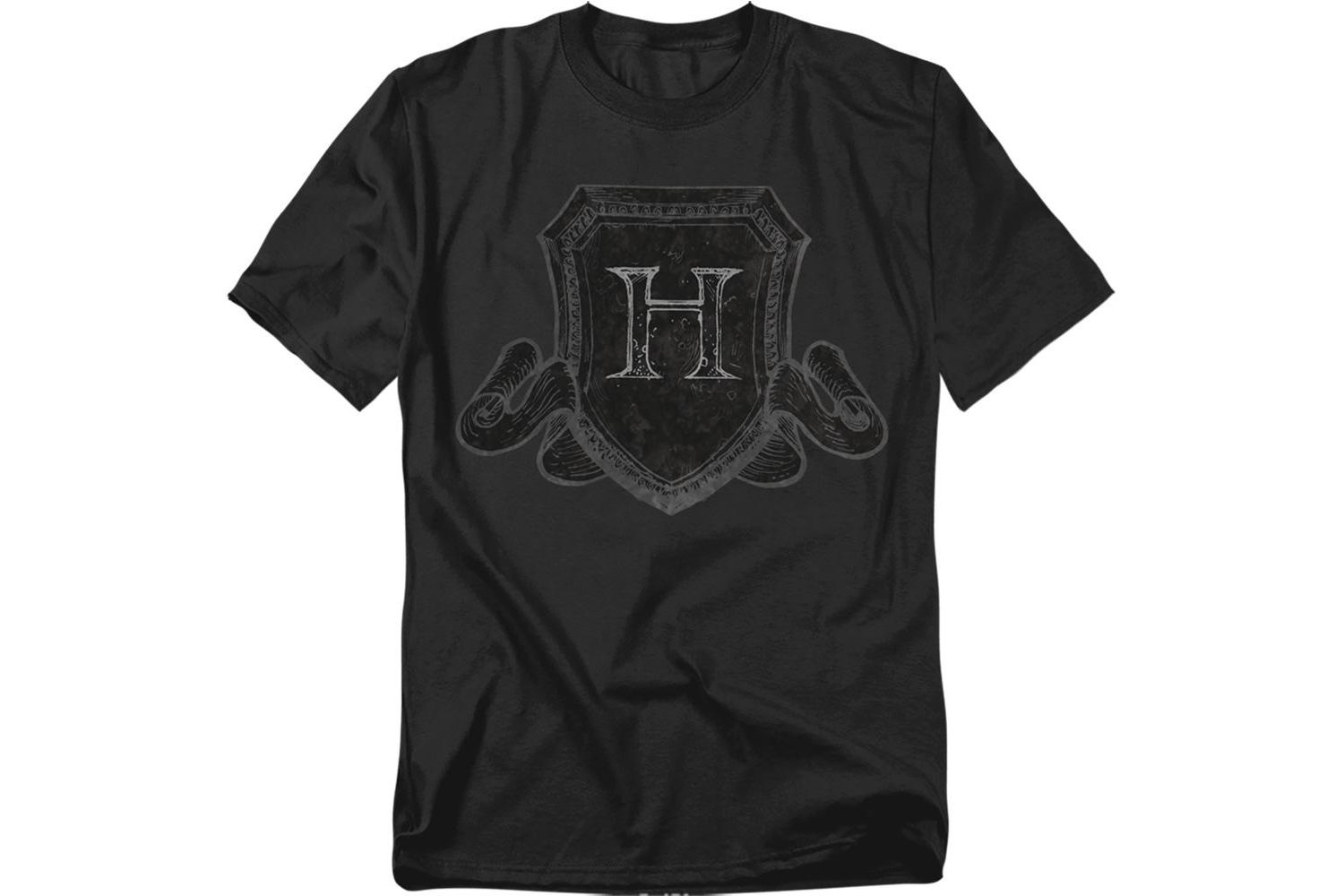 Men's Hogwarts Shield Sketch T Shirt