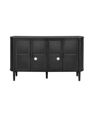 Stylish 34-door large storage cabinet for entrance, living, dining rooms