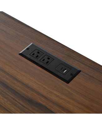 98.8" W Entertainment Center with Bookshelves for TVs up to 80