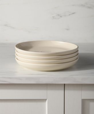 Linen Coupe Dinner Bowls, Set of 4