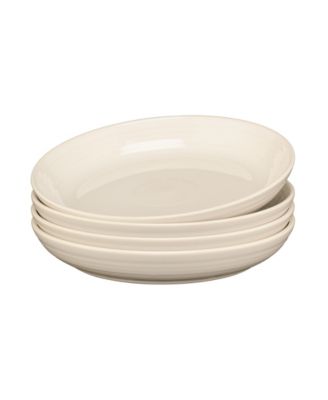 Linen Coupe Luncheon Bowls, Set of 4