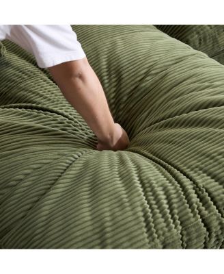 Corduroy Compressed Sofa: Soft, Skin-Friendly, and Easy to Maintain