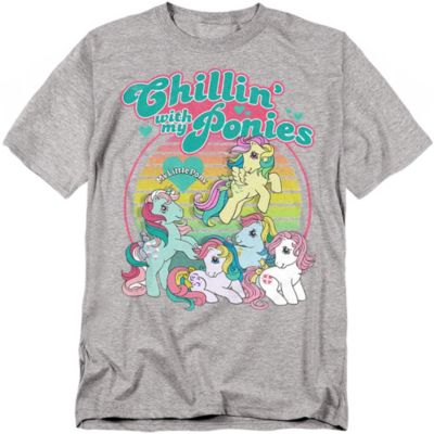 Men's + My Little Pony Retro Chillin with My Ponies T Shirt