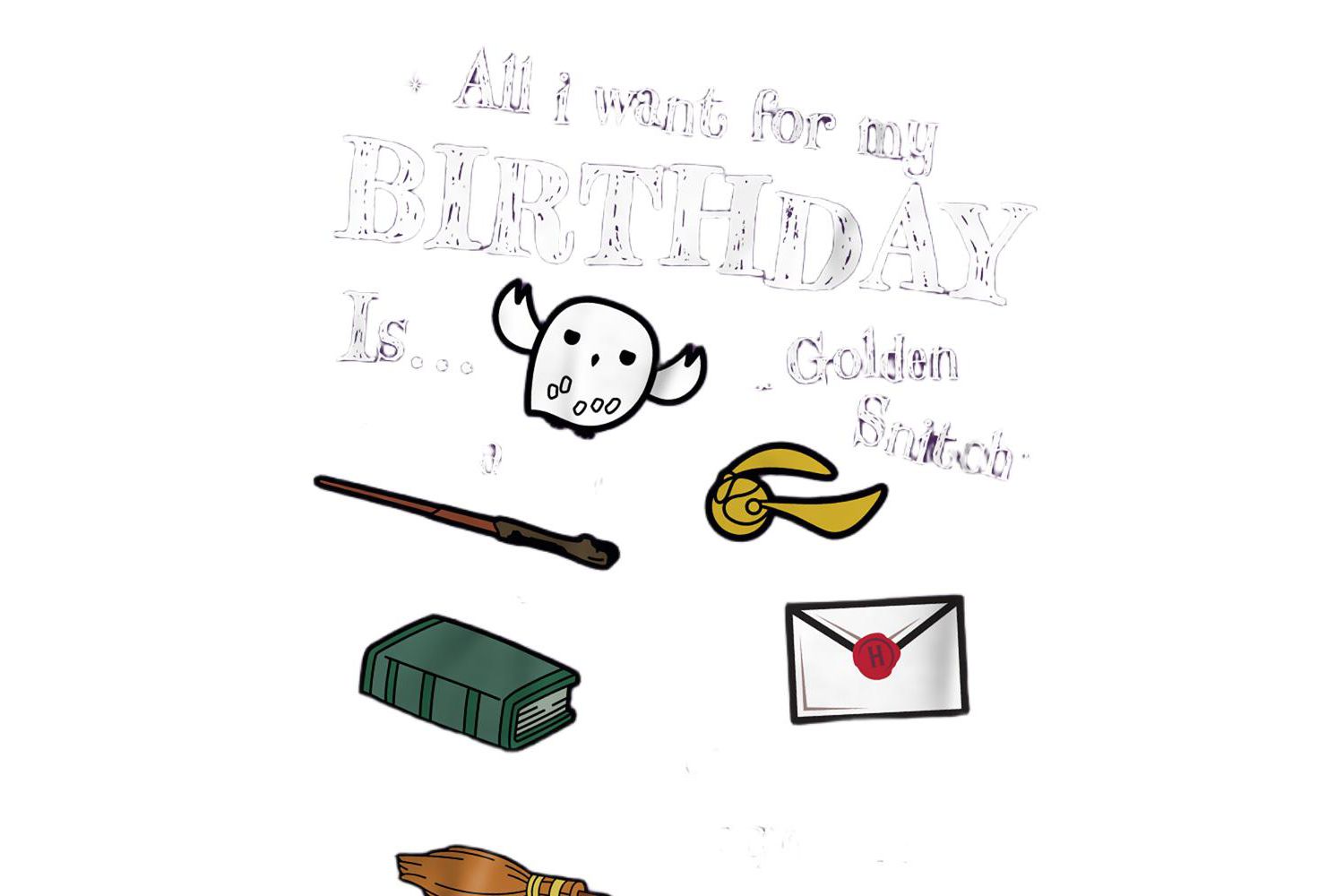 Men's Birthday Wishlist T Shirt