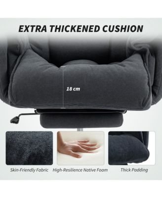 Executive Office Chair, Computer Desk Chair with Footrest,