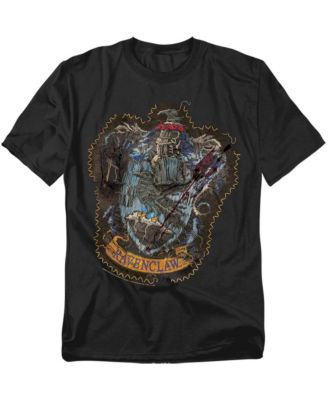 Men's Ravenclaw Knitted Patch Damaged T Shirt