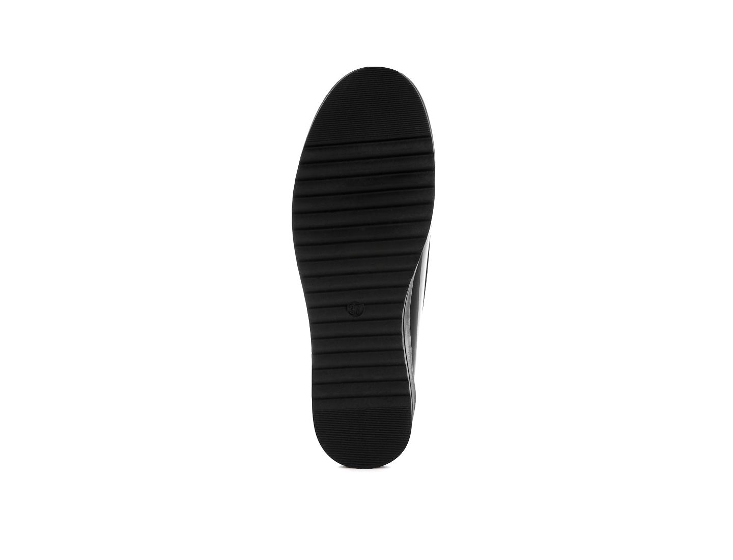 Женские туфли London Rag Strelka Tassel Detail Flatform Loafers Black — фото 6