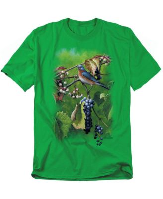 Men's Wildlife Summertime Estrn Bluebird T Shirt
