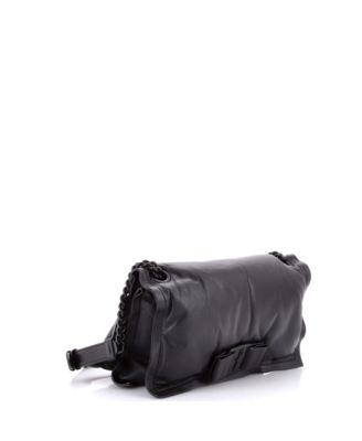 Medium Viva Bow Flap Bag Leather