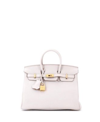 Birkin 25 Handbag Light Togo with Gold Hardware