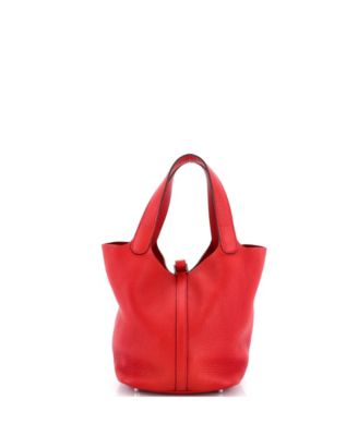 Pre-Owned HERMES MM Picotin Lock Bag Clemence