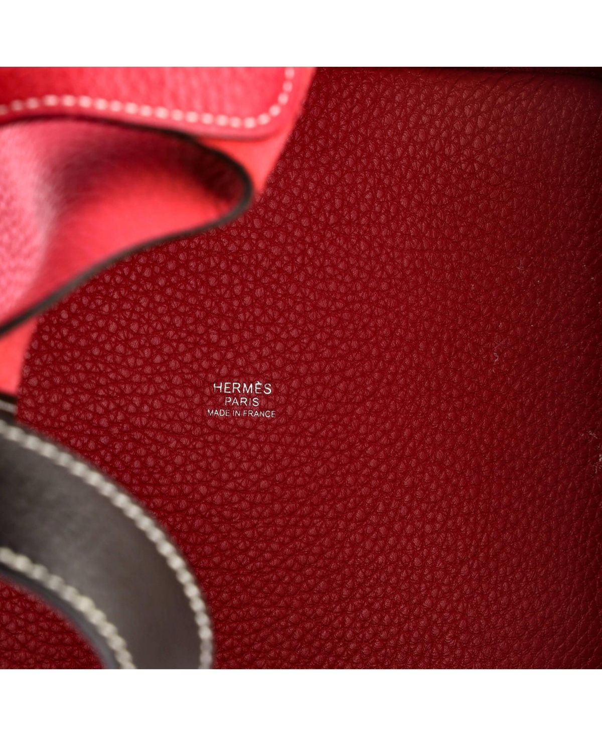 Pre-Owned Hermes Mm Picotin Lock Bag Bicolor Clemence