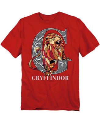 Men's Mosaic Gryffindor With Lion T Shirt