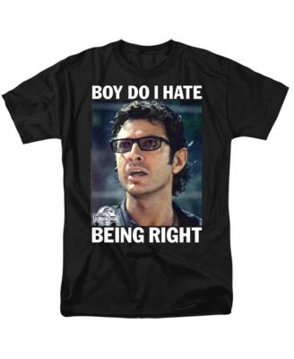 Men's Ian Malcolm Being Right T Shirt
