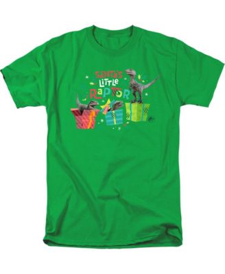 Men's Santa's Raptors Christmas Present Danger T Shirt