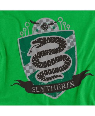 Men's Slythrerin Quidditch Shield T Shirt